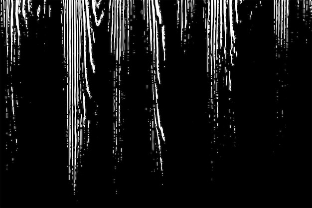 Vector zwarte overlay textuur van hout op witte achtergrond vector illustratie textuur voor achtergrond