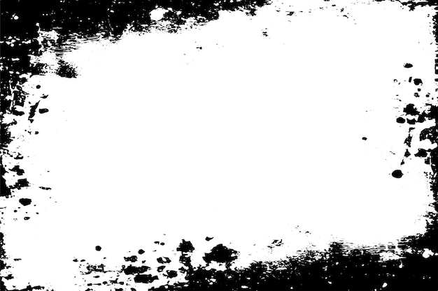 zwarte textuur op witte achtergrond vector illustratie overlay monochrome grunge achtergrond textuur