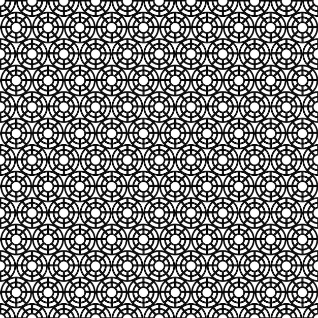 Zwarte web vector naadloze patroon. abstracte vector achtergrond