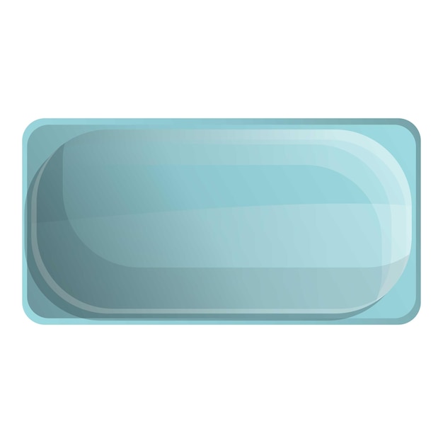 Zwembadmatras pictogram Cartoon van zwembadmatras vector pictogram voor webdesign geïsoleerd op een witte achtergrond