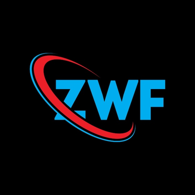 ZWF logo ZWF letter ZWF letter logo design Initials ZWF logo linked with circle and uppercase monogram logo ZWF typography for technology business and real estate brand