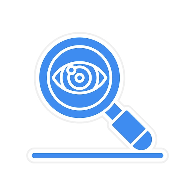 20 20 Vision icon vector image Can be used for Optometrist