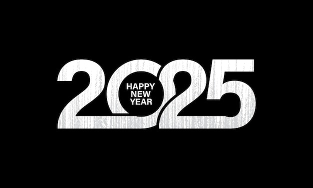 2025 Yeni Yıl metin tasarımı