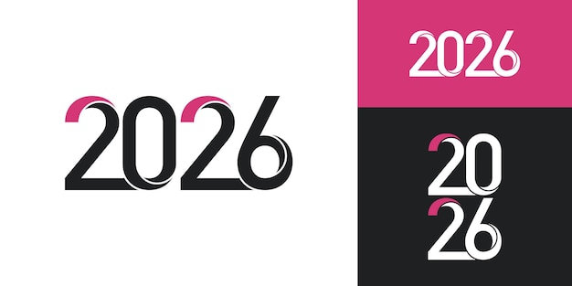 2026 Design illustration with creative modern unique concept idea