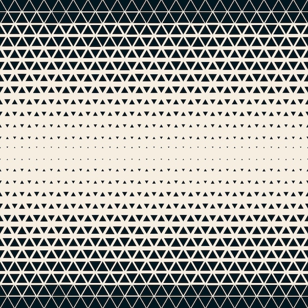 2D Modern Triangle Grid Seamless Geometric Pattern