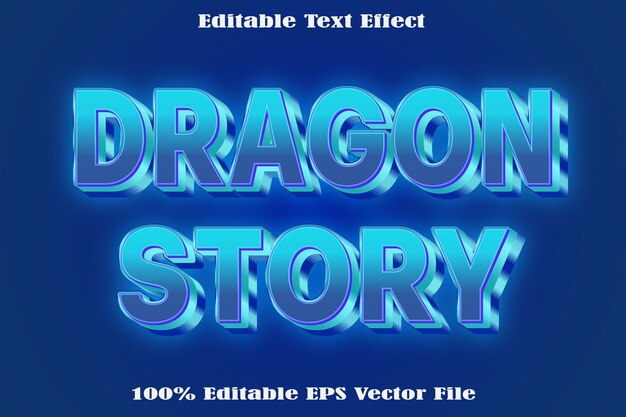 31 dragon story editable text effect transform emboss gradient style