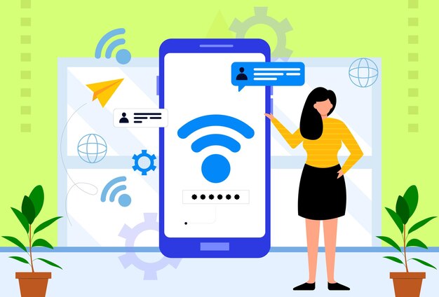 3244 Internet Concept Illustration