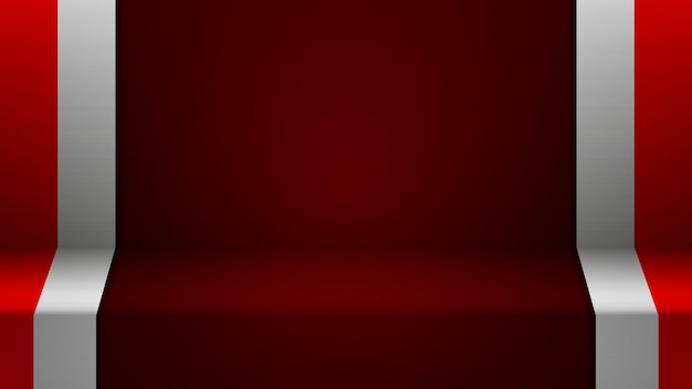 3d background with flag of Indonesia An element of impact for the use you want to make of it