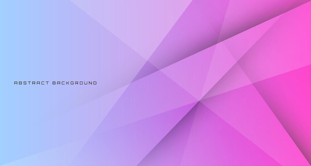 3d blue pink geometric abstract background overlap layer on bright with line effect decoration