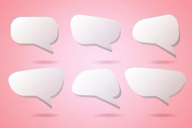 3D Chat Bubble