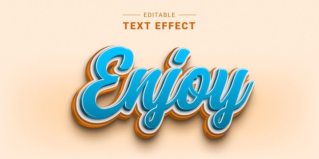 3D Editable Shiny Lettering Text Effect