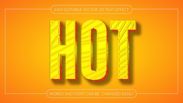 3d editable text effect design with 3d text style design