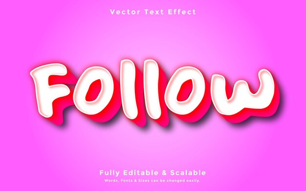 3d editable text effect