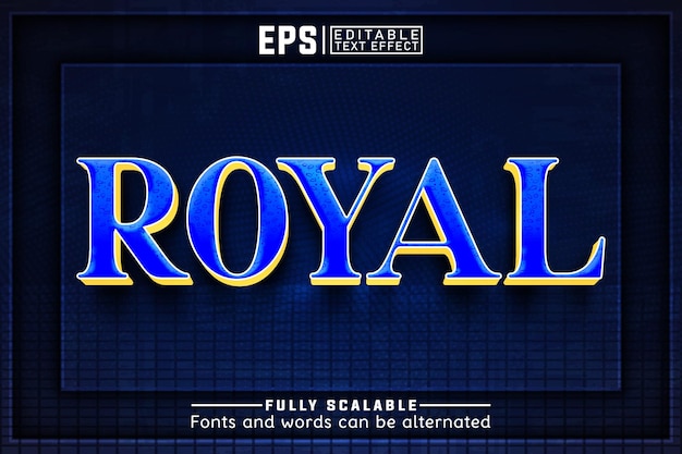 3d Editable text effect