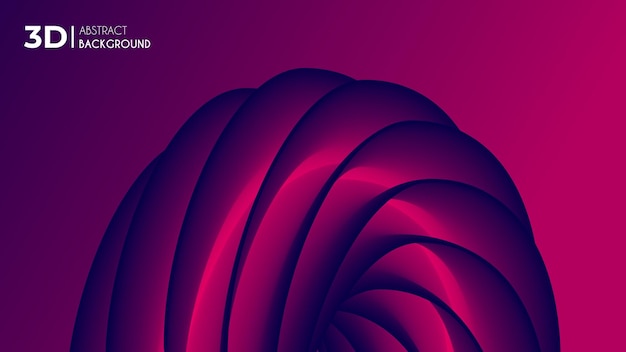 3d Fluid Abstract Background