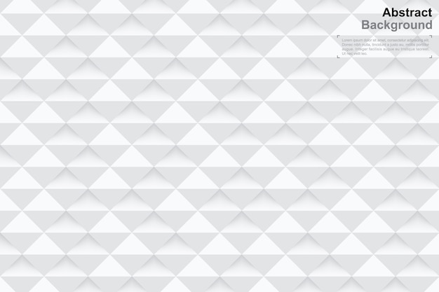 3D geometry background in paper art style. Minimal pattern.