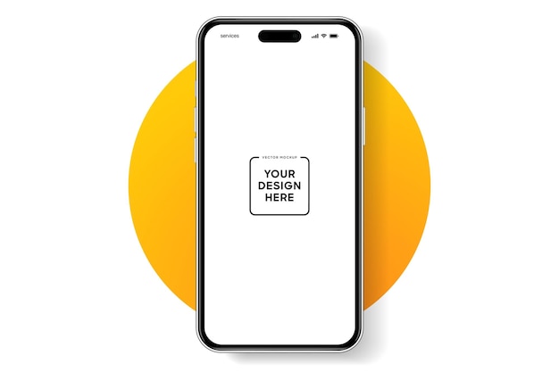 3d high quality smartphone mockup with different angles and isolated background for show mobile app