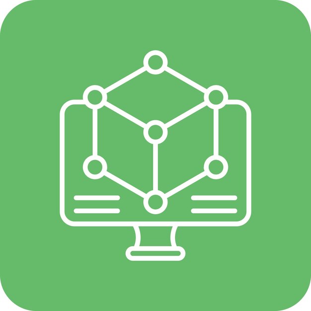 3d Modeling icon vector image Can be used for Engineering