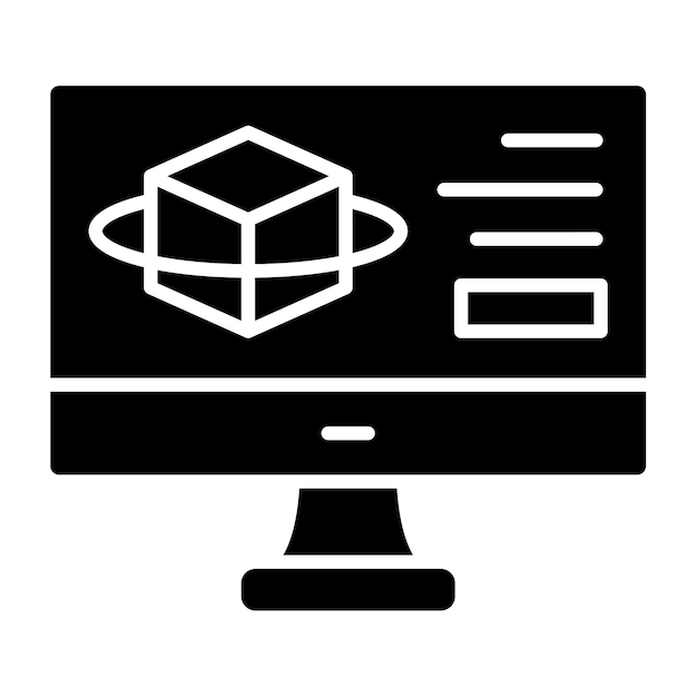 3d Modeling Icon