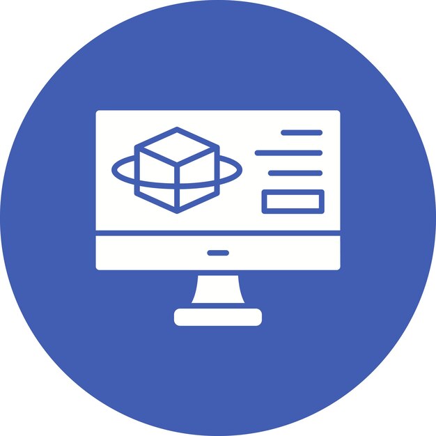 3d Modeling Icon
