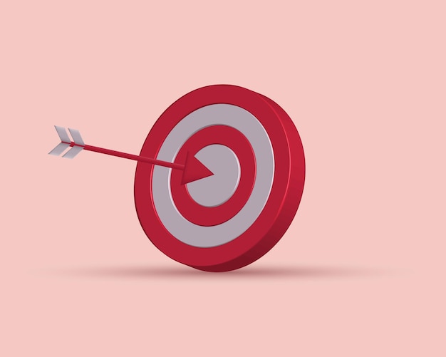 3d realistic target customer concept attraction campaign accurate