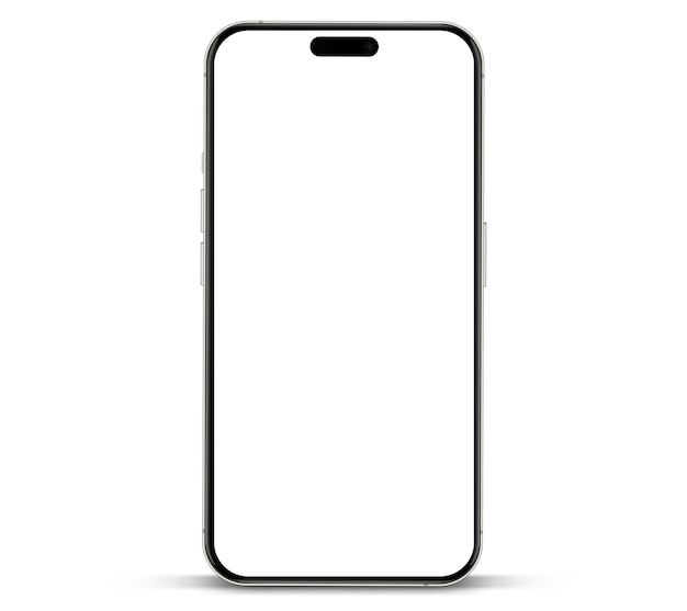 3D-rendering af smartphone-mockup i høj kvalitet med forskellige vinkler og isoleret baggrund til fremvisning af mobilapp