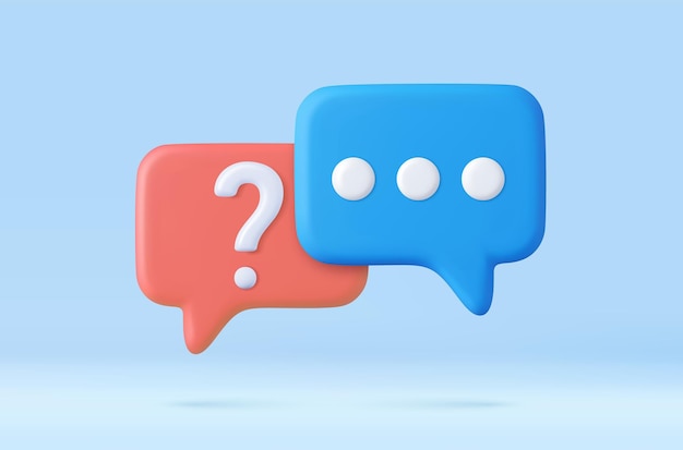 3d rendering faq icon