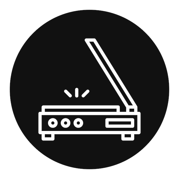 3D Scanner icon vector image Can be used for Additive Maufacturing