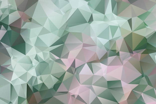 3d style polygonal geometric background