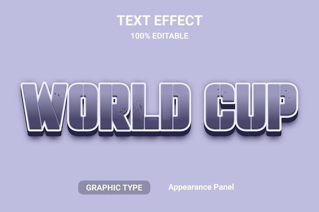3d Text effect comic font style 100 editable word and font can be changed