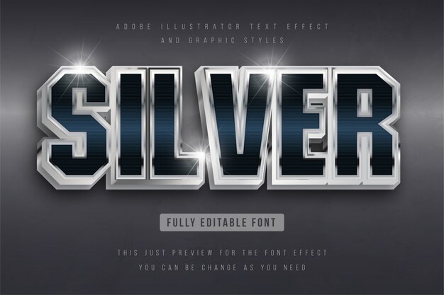 3d Text effect, Editable text