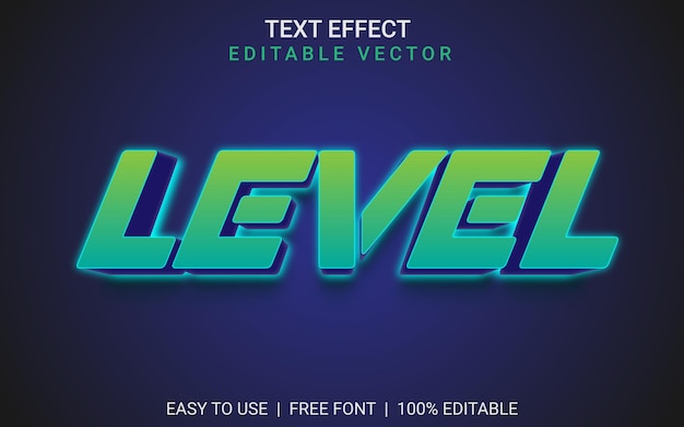 3d Text Effect Level