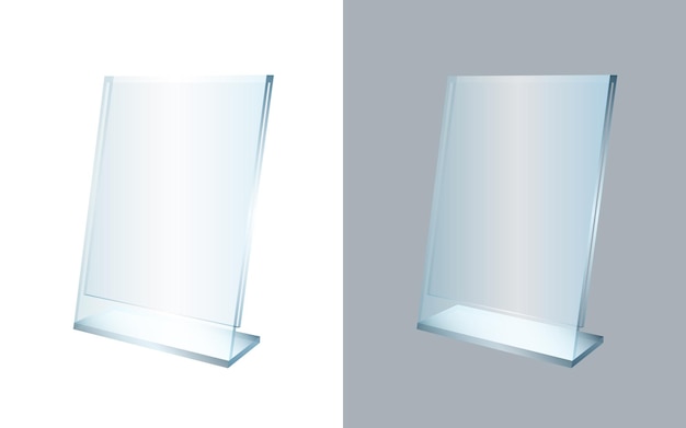 3D Transparent Acrylic Stand For A4 Paper Page