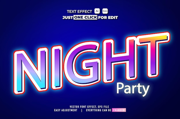 3d vector text effect fully editable high quality
