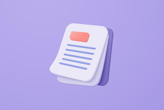 3d white clipboard task management todo check list on purple background efficient work on project plan concept assignment and exam productivity solution icon 3d icon vector render illustration