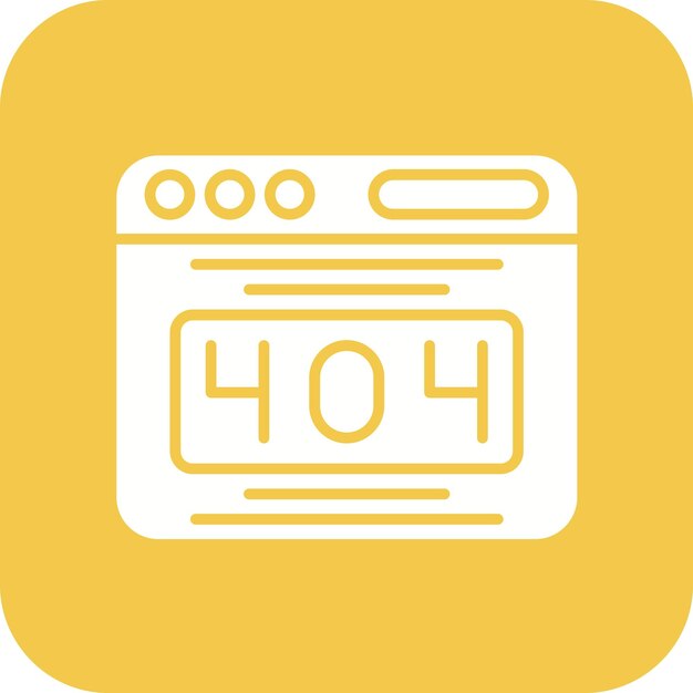 404 error icon vector image can be used for internet marketing