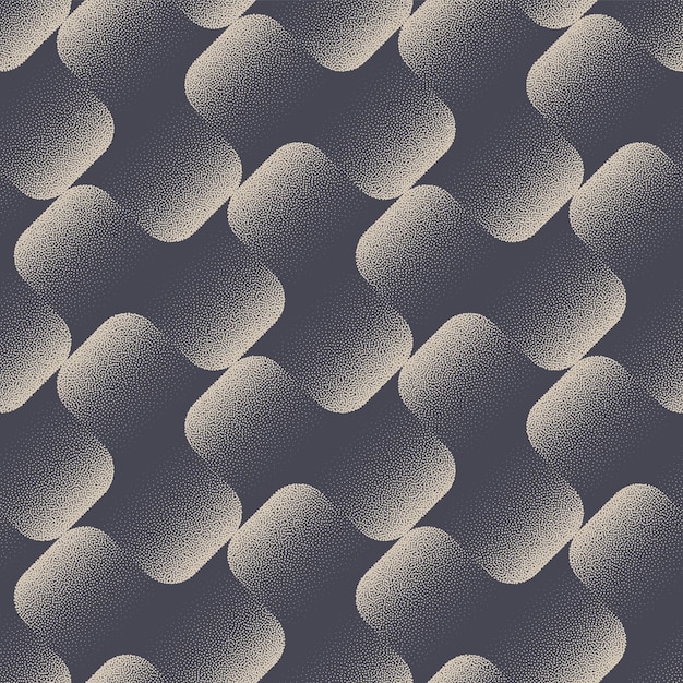 50'erne 60'erne 70'erne Retro Mode Tekstil Design Sømløs Mønster Vektor Baggrund