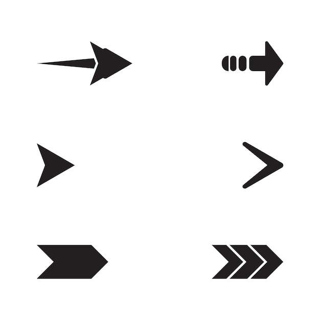 9 minimalist arrow vector design