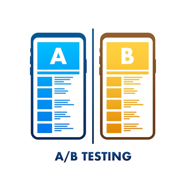 A/B-testning split test Buggfixning Användarfeedback Hemsida landningssida mall