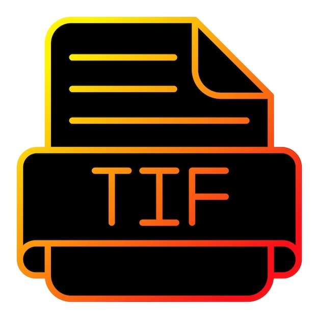 a black and orange logo with the word t on it