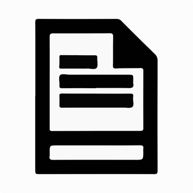 a black and white document with a white background