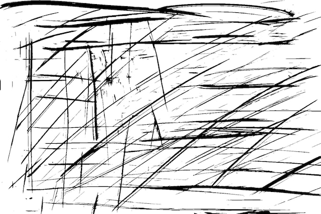a black and white drawing of a building with a black and white background