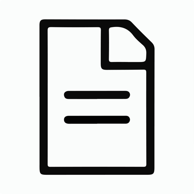 a black and white paper with a pen on it
