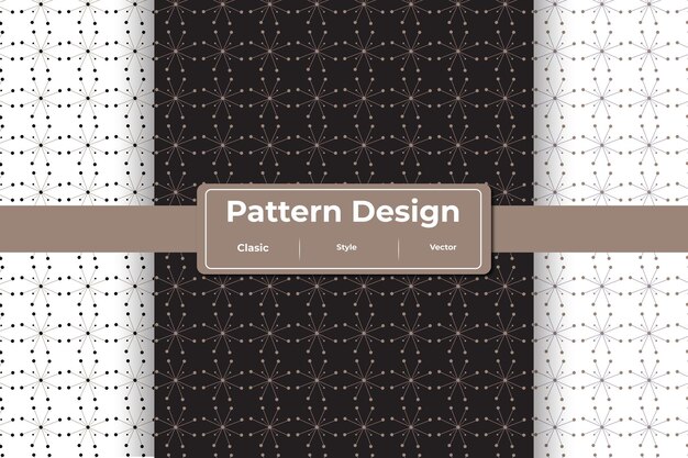 a black background with a black and gold design