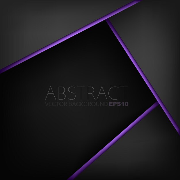 a black background with purple lines and a black background