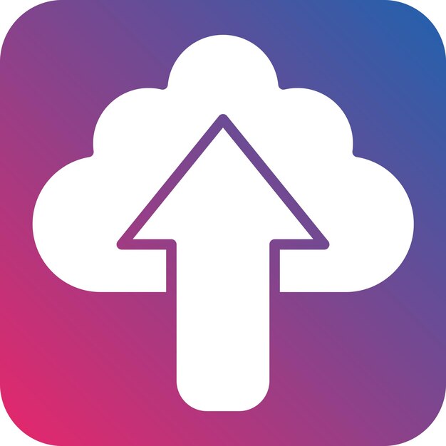 a blue and pink sign with an arrow pointing up