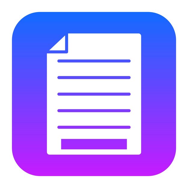 a blue and purple folder with a blue and purple design