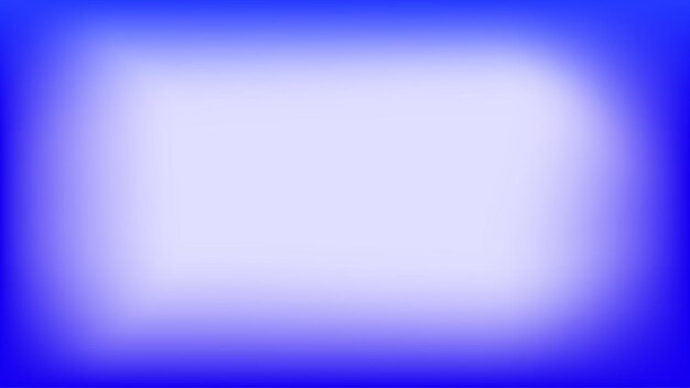 a blue and purple screen in a purple background with a white border