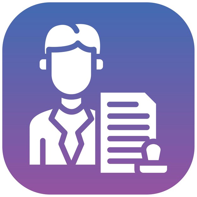 a blue and purple sign that says  the document is labeled  a document