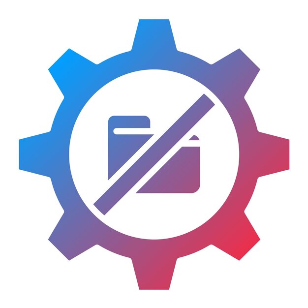 a blue and red gear with a blue and red logo that says q - e on it